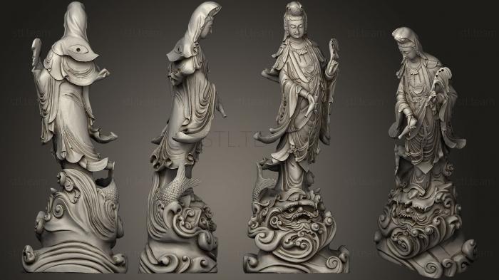 Статуи античные и исторические Пересечение Гуаньинь